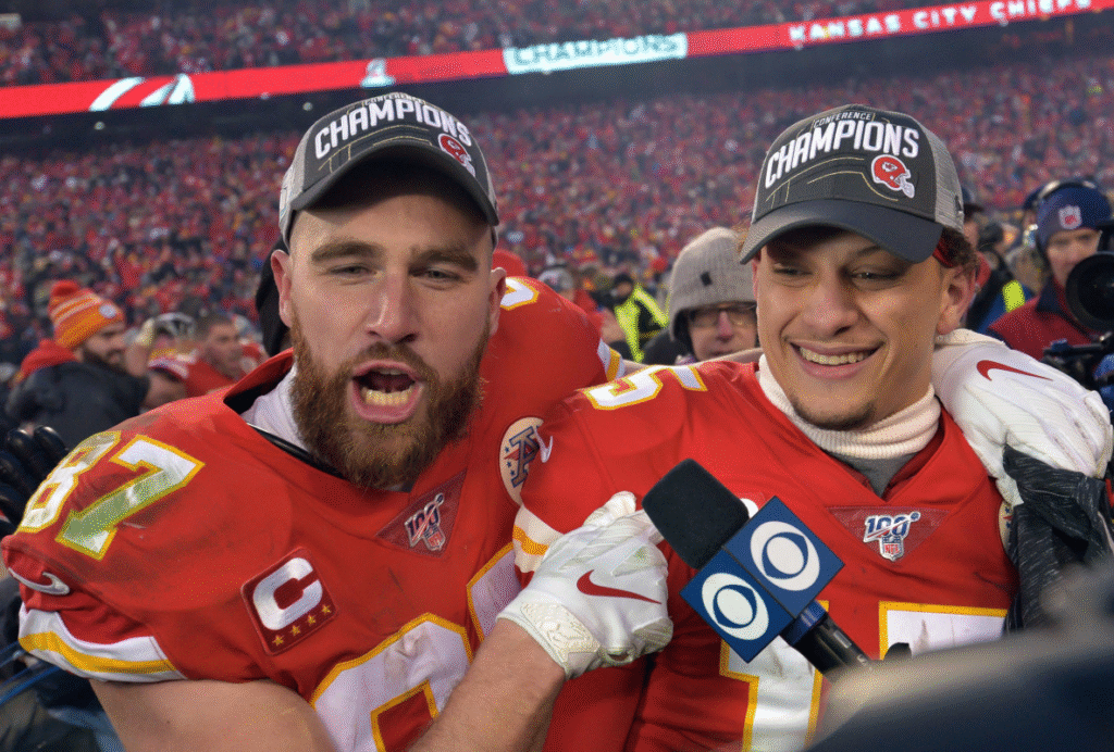 HAPPY NEWS: Chiefs Quarterback Patrick Mahomes and Tight End Travis Kelce’s steakhouse “1587 Prime” is opening this in a few weeks. The restaurant will be located at the Loews Hotel in downtown Kansas City, Missouri.Opening details and the promotions in the first week are in comment  - Top News